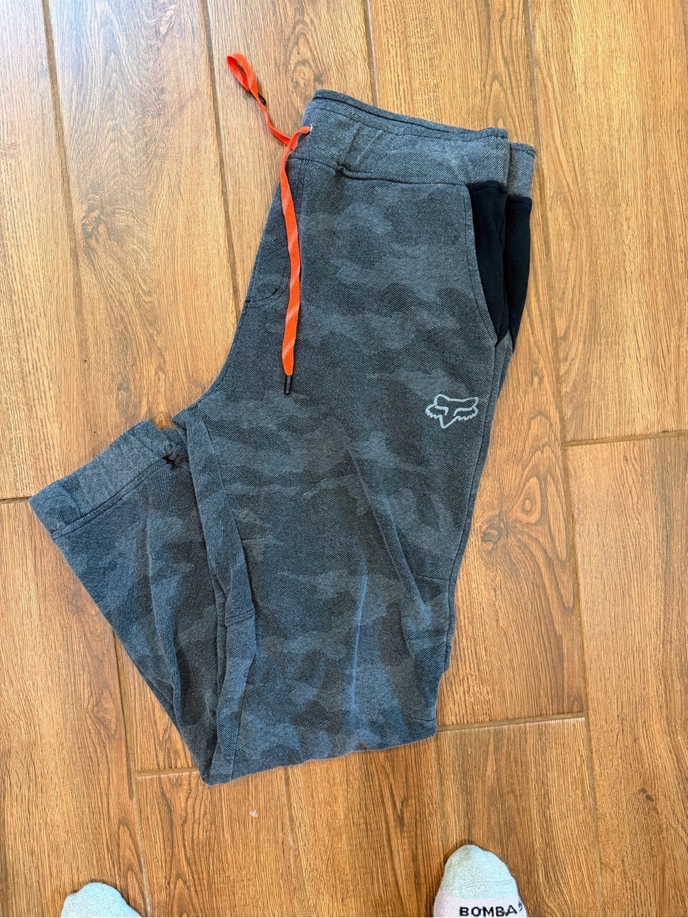 Fox Racing Grey Camo Jogger Pants / men’s large